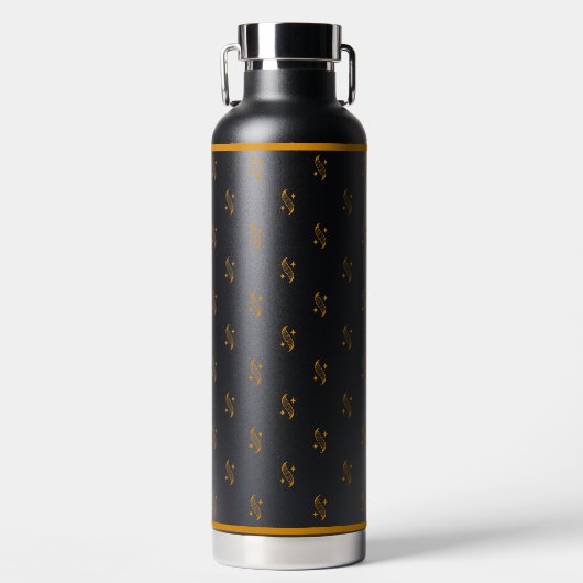 Shine logo pattern Water Bottle ウォーターボトル (正面)