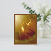 Shine On Meドイツ羊飼い#1はがき ポストカード (スタンド正面)