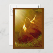 Shine On Meドイツ羊飼い#1はがき ポストカード (正面/裏面)