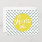 Shine On Postカード ポストカード (正面/裏面)