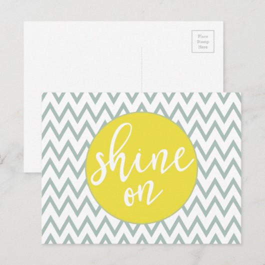 Shine On Postカード ポストカード (正面/裏面)
