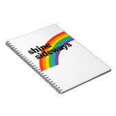Shine Sideways ノートブック (右側)