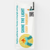 Shine the Light Banner 横断幕 (縦)