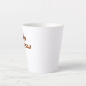 "Shine Unapologetically" is an inspirational word  カフェラテマグ (正面)