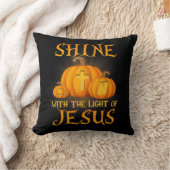 Shine With The Light Of Jesus Christian Halloween クッション (ブランケット)