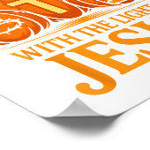 Shine With The Light Of Jesus Christian Halloween  ポスター (角)