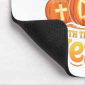 Shine With The Light Of Jesus Christian Halloween  マウスパッド (コーナー)