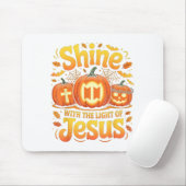 Shine With The Light Of Jesus Christian Halloween  マウスパッド (マウス)