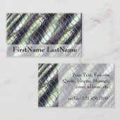 Shiney モダン カスタム  Indestructible Business Card 名刺 (正面/裏面)