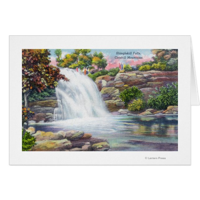 Shinglekill滝 (正面横)