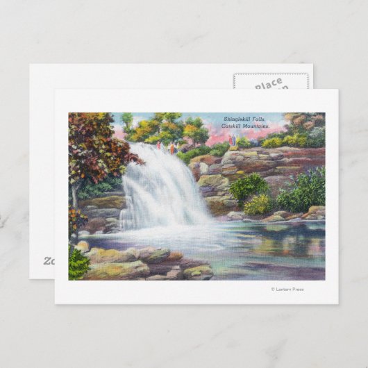 Shinglekill滝 ポストカード (正面/裏面)