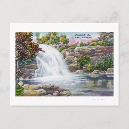 Shinglekill滝 ポストカード (正面)
