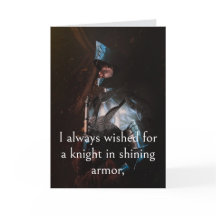 SHINING ARMOR - ANNIVERSARY CARD
