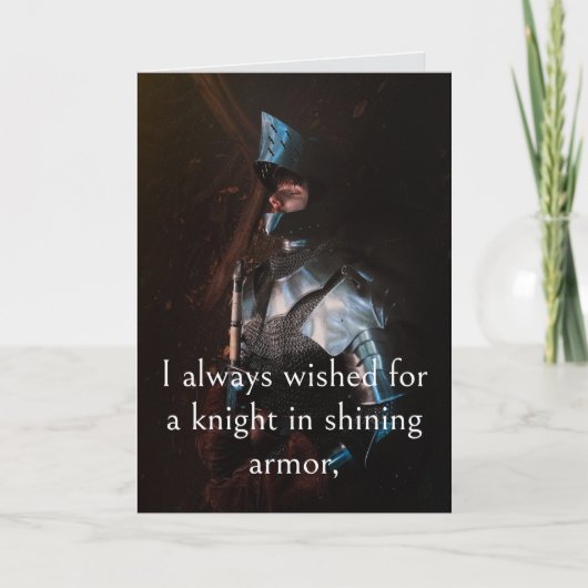 SHINING ARMOR - ANNIVERSARY CARD サンキューカード (正面)