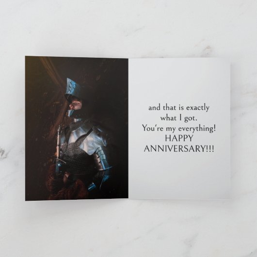 SHINING ARMOR - ANNIVERSARY CARD サンキューカード (内部)