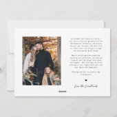 Shining Bright Stars White Multi Photo Holiday シーズンカード (裏面)