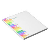 Shining Colorful Crayon Notepad ノートパッド (アングル)