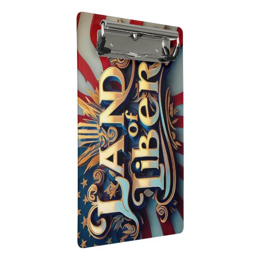 "Shining Liberty" ミニクリップボード (アングル)