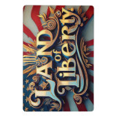 "Shining Liberty" ミニクリップボード (裏面)