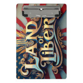 "Shining Liberty" ミニクリップボード (正面)