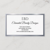 Shining Star Photo Business Card 名刺 (裏面)