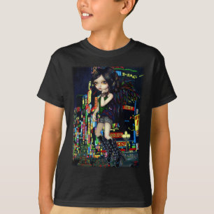 Shinjukuの天使のゴシック様式東京妖精のワイシャツ Tシャツ