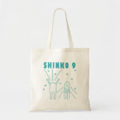 "Shinko 9" 深呼吸 トートバッグ (正面)