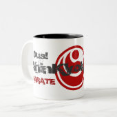 ShinKyokushinlogoのマグ ツートーンマグカップ (正面左)