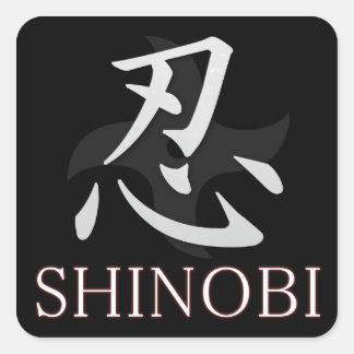 SHINOBI Stickers スクエアシール
