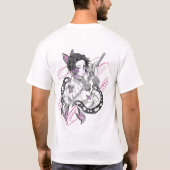 Shinobu Kocho Inspired Anime T-Shirt Tシャツ (裏面)