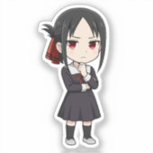 Shinomiya Kaguya Chibi Love War Art シール (正面)