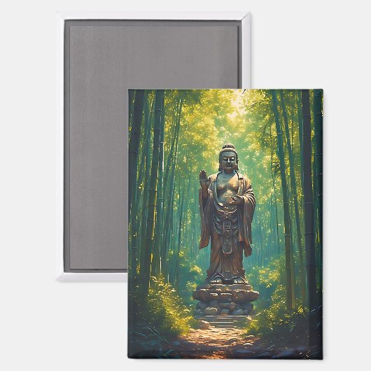 Shinrin no Hotoke (Buddha of the Forest) マグネット (正面/裏面)