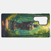 Shinrin no Hotoke (Buddha of the Forest) Samsung Galaxyケース (裏面横)