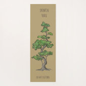 Shinrin～Yoku木の入浴を邪魔しない ヨガマット (裏面)