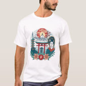 SHINTO DEITIES & SHRINES Tシャツ (正面)