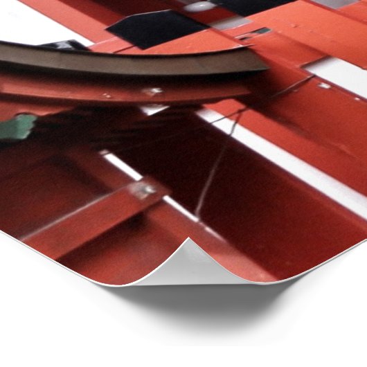 shinto temple poster ポスター (角)