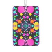 shiny Abstract art カーエアーフレッシュナー (裏面)