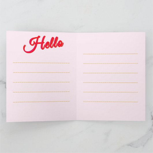 shiny Abstract art カード (内部)