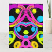 shiny Abstract art カード (裏面)