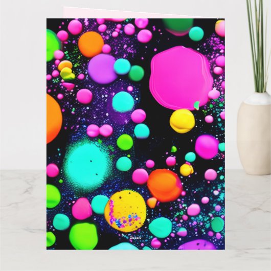 shiny Abstract art カード (裏面)