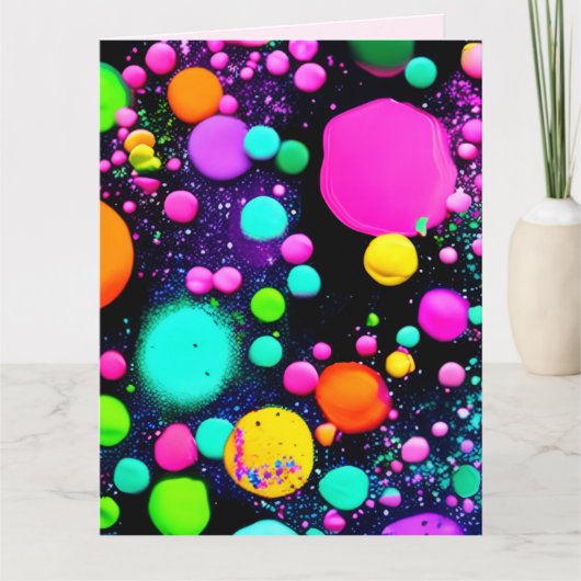 shiny Abstract art カード (正面)