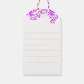 shiny Abstract art ギフトタグ (裏面)