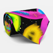 shiny Abstract art ネクタイ (ロール)