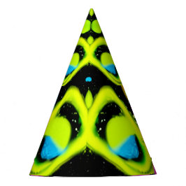 shiny Abstract art パーティーハット