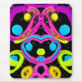 shiny Abstract art マウスパッド (正面)
