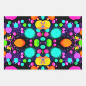 shiny Abstract art ラッピングペーパーシート (正面2)