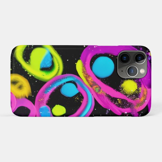 shiny Abstract art Case-Mate iPhoneケース (裏面(横))