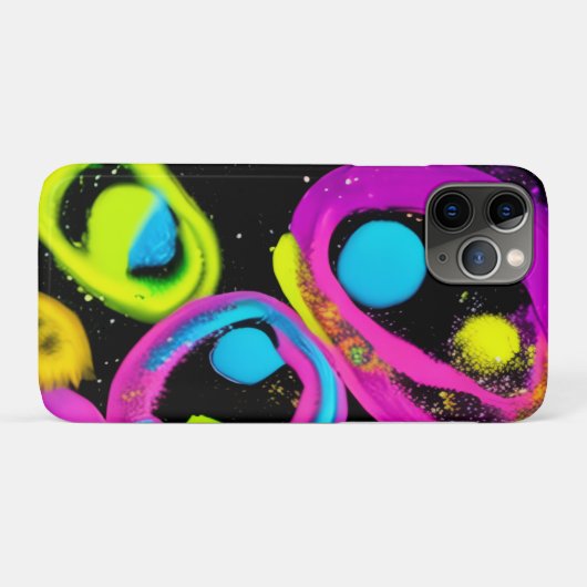 shiny Abstract art Case-Mate iPhoneケース (裏面(横))