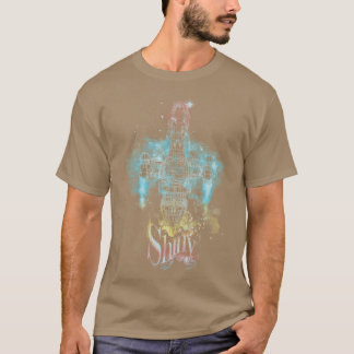shiny space ship friends tシャツ