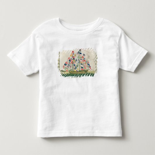 Ship王の トドラーTシャツ (正面)